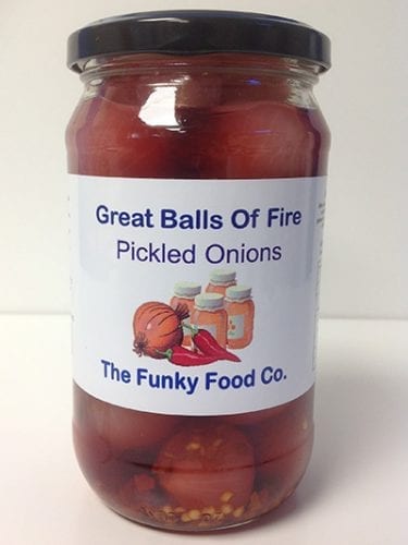 Great Balls Of Fire Pickled Onions 440g