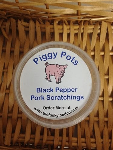 Black Pepper Pork Scratchings 80g