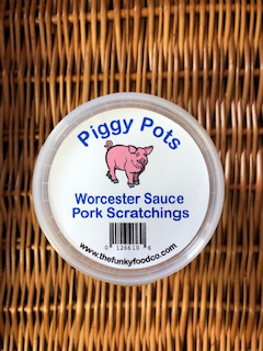 Worcester Sauce Pork Scratchings 80g